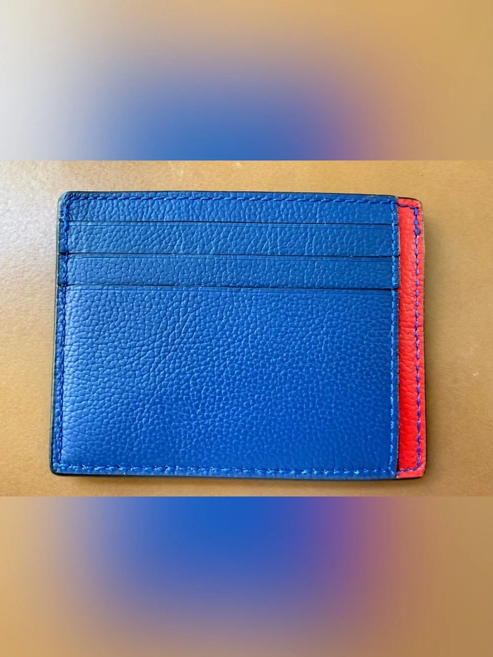 Coach Major League Baseball (MLB) Limited Edition Chicago Cubs Slim Card Case